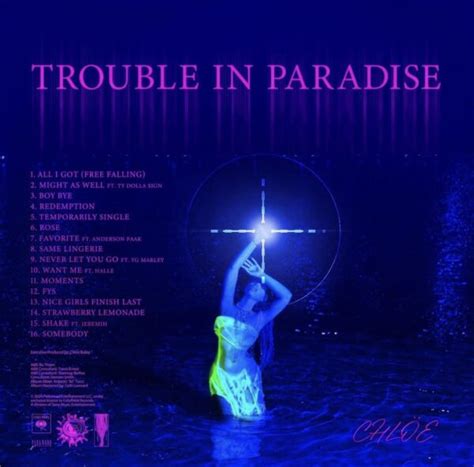 trouble in paradise chloe bailey.